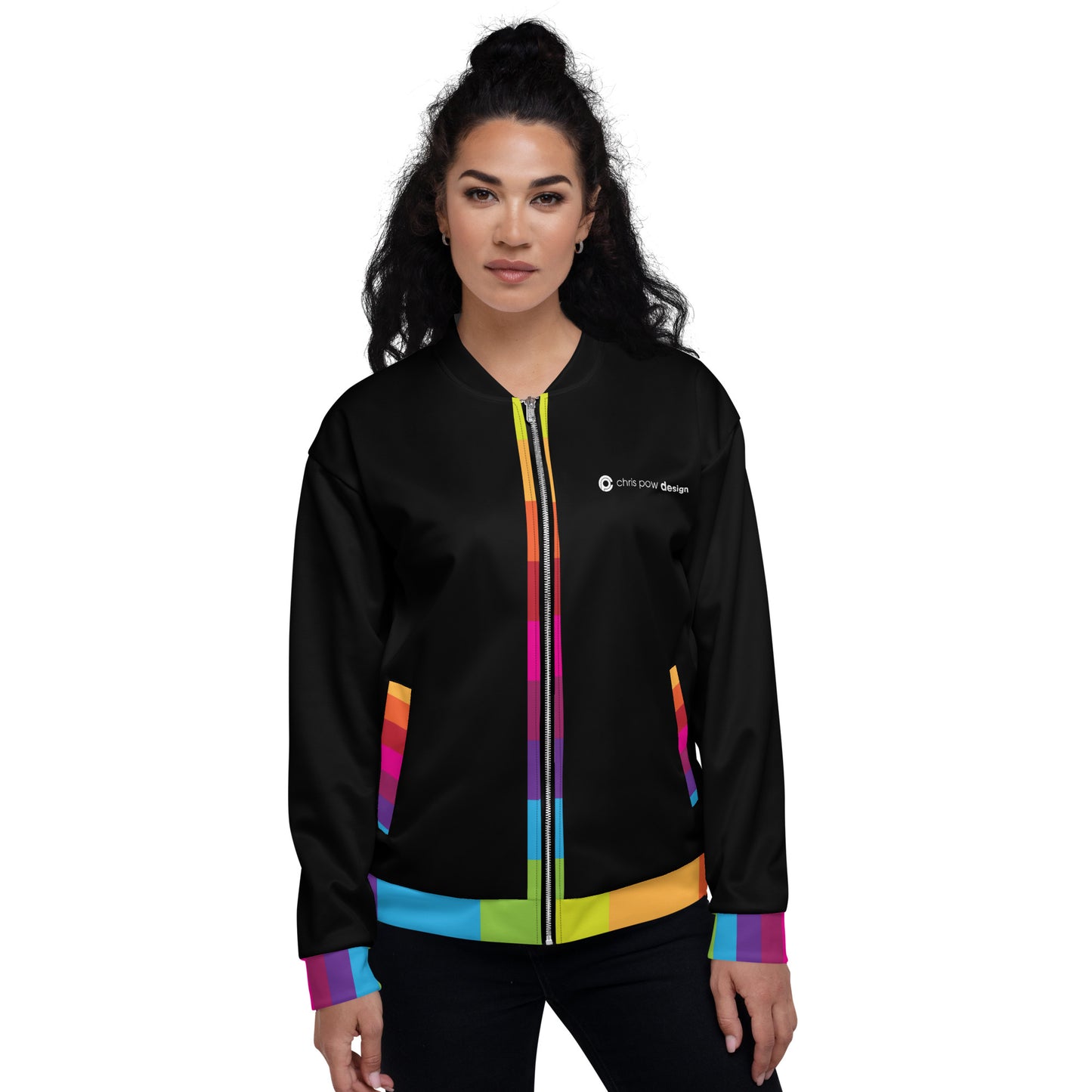 Chris Pow Design Unisex Bomber Jacket