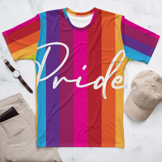 Pride Bold Colors Rainbow LGBT T-shirt