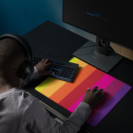 Rainbow Gaming mouse pad