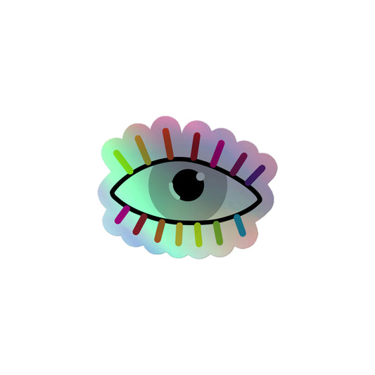 Pride Evil Eye Holographic Stickers